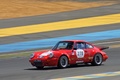 Porsche 911 Carrera 3.0 RSR rouge 3/4 avant gauche filé