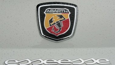Abarth 500 Esseesse - Blanche - logo Esseesse