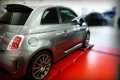 Abarth 500 Neuabauer - grise - 3/4 arrière droit