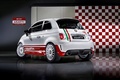 Abarth 500 R3T - 3/4 arrière gauche