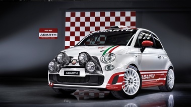 Abarth 500 R3T - 3/4 avant gauche