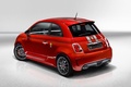 Abarth 695 TF - rouge -3/4 ar gauche