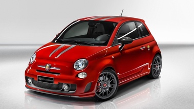 Abarth 695 TF - rouge -3/4 avant gauche