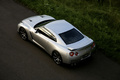 Nissan GT-R vue aérienne