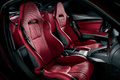 Alfa Romeo 8C Competizione rouge intérieur