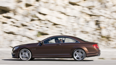 Mercedes CL65 AMG marron filé