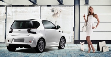 Aston Martin Cygnet - blanche