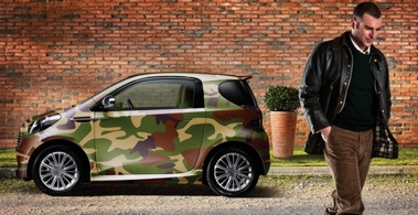 Aston Martin Cygnet - camouflage