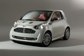 Aston Martin Cygnet - gris - 3/4 avant gauche