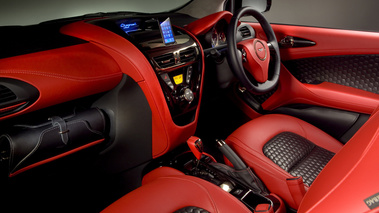 Aston Martin Cygnet - gris - intérieur