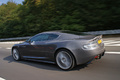 Aston Martin DBS anthracite 3/4 arrière gauche travelling