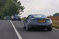 Aston Martin DBS & V12 Vantage RS anthracite 3/4 arrière gauche travelling