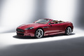 Aston Martin DBS Volante bordeau profil