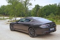 Aston Martin Rapide anthracite 3/4 arrière gauche