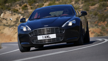 Aston Martin Rapide anthracite face avant penché