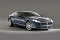 Aston Martin Rapide bleu 3/4 avant droit 2