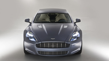 Aston Martin Rapide bleu face avant