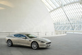 Aston Martin Rapide gris 3/4 avant droit