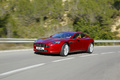 Aston Martin Rapide rouge 3/4 avant gauche travelling 2