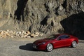 Aston Martin Rapide rouge 3/4 avant gauche