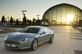 Aston Martin Rapide vert 3/4 avant gauche