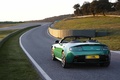 Aston Martin V8 Vantage S Roadster vert 3/4 arrière gauche