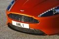 Aston Martin Virage orange calandre