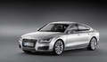 Audi A7 Sportback - grise - 3/4 avant gauche