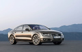 Audi A7 Sportback -marron - 3/4 avant droit