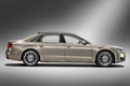 Audi A8L - grise - profil droit