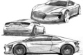 Audi e-Tron dessins
