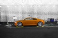 Audi e-Tron marron sale insonorisée profil
