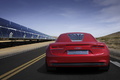 Audi e-Tron rouge face arrière