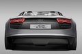 Audi e-Tron Spyder gris face arrière 2