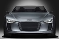 Audi e-Tron Spyder gris face avant 5