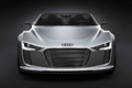 Audi e-Tron Spyder gris face avant