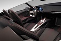 Audi e-Tron Spyder gris intérieur 4