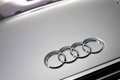 Audi e-Tron Spyder gris logo capot 3