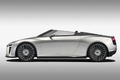 Audi e-Tron Spyder gris profil 2