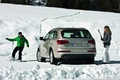 Audi Q7 - gris - 3/4 arrière gauche