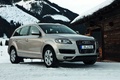 Audi Q7 - gris - 3/4 avant droit