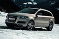 Audi Q7 - gris - 3/4 avant gauche