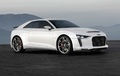 Audi Quattro Concept blanc 3/4 avant droit penché 2