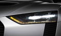 Audi Quattro Concept blanc phare avant 4