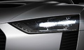Audi Quattro Concept blanc phare avant