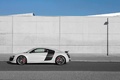 Audi R8 GT blanc profil 2