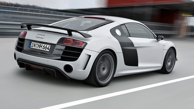 Audi R8 GT - grise - 3/4 arrière droit