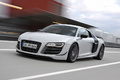 Audi R8 GT - grise - 3/4 avant gauche