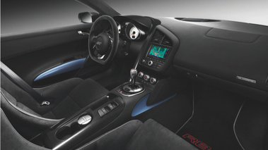 Audi R8 GT SPyder - bleu - habitacle