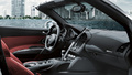 Audi R8 Spyder gris intérieur